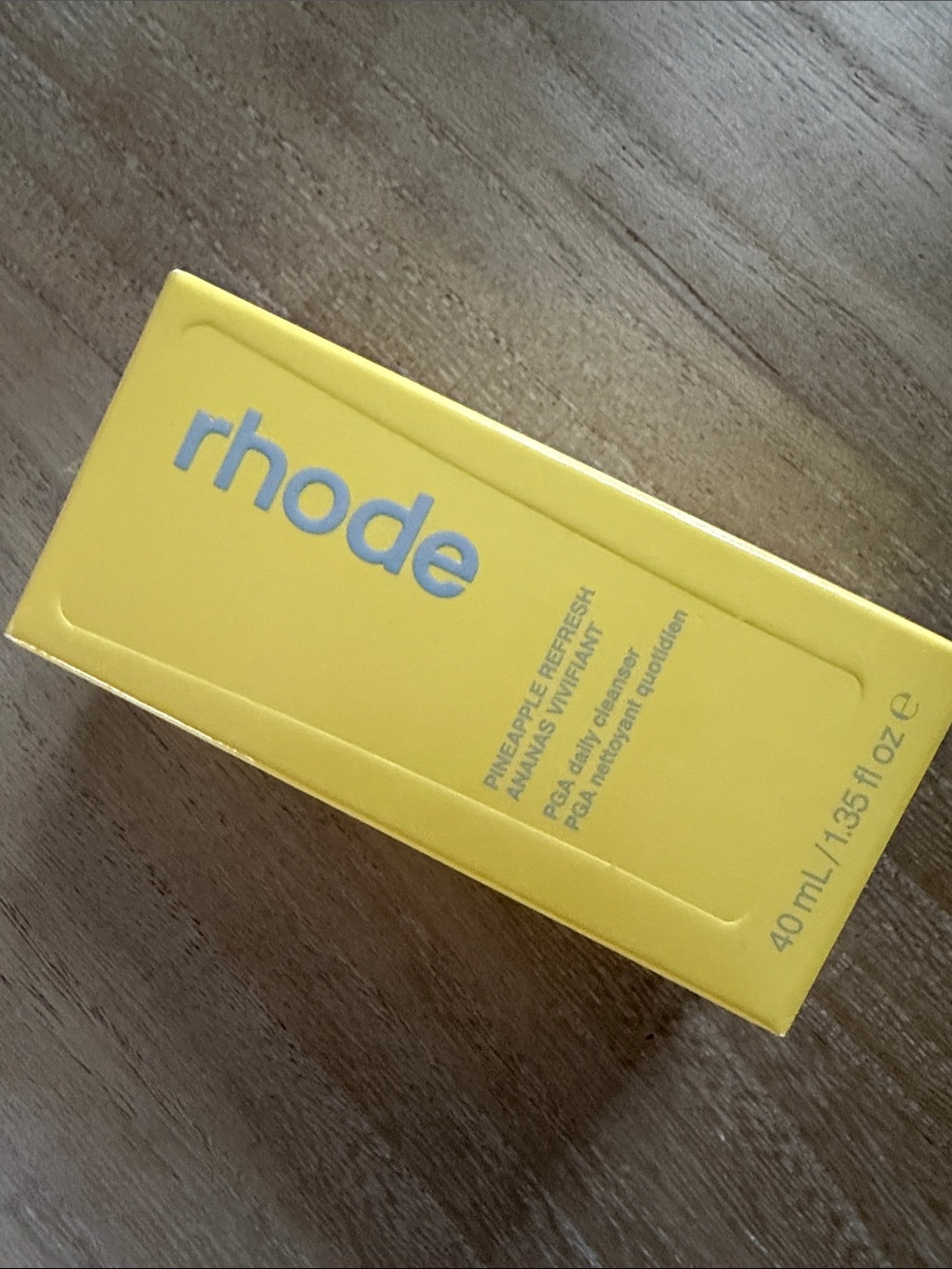 RHODE Pineapple Refresh Vitamin C Serum — Bright Yellow Skincare